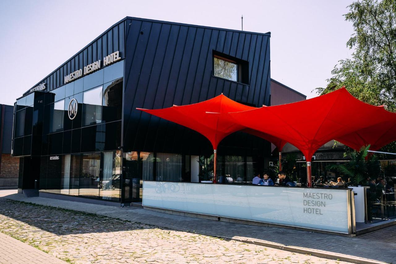 Maestro Design Hotel Liepāja Exterior foto